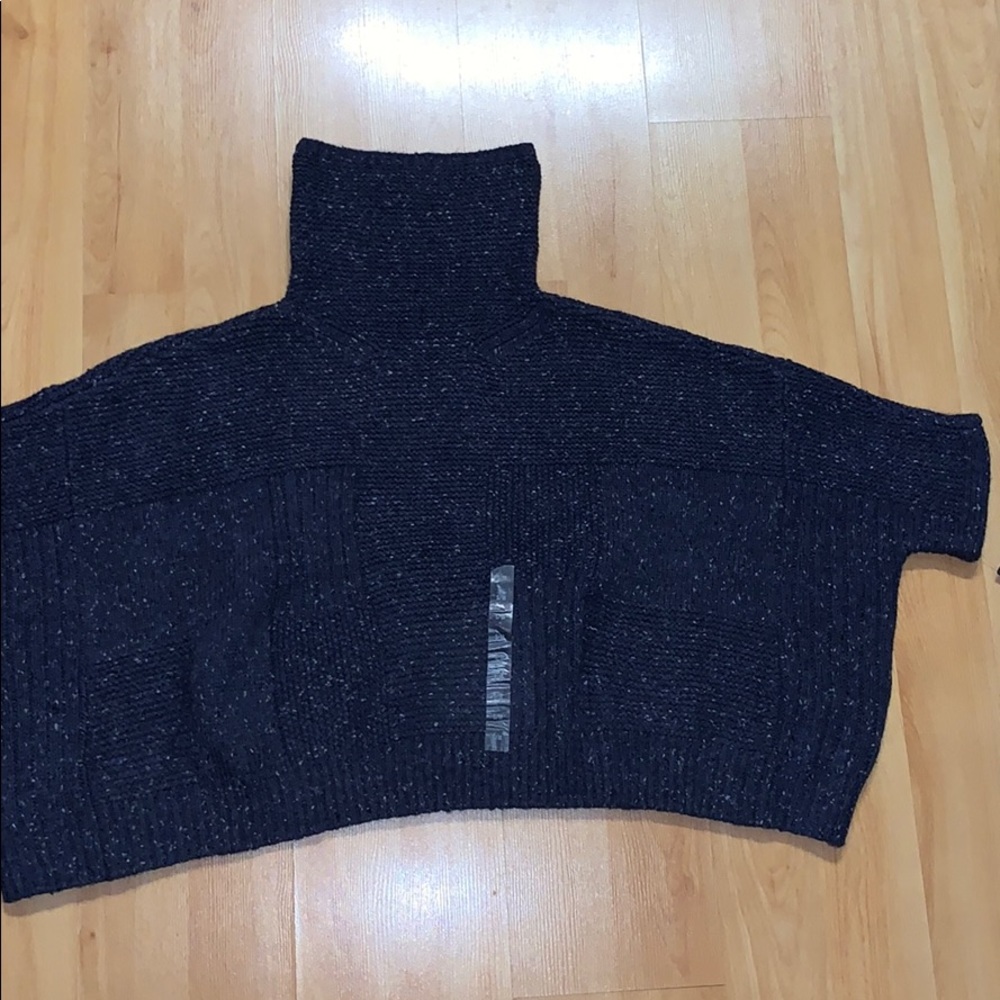 DKNY poncho. Runs big.